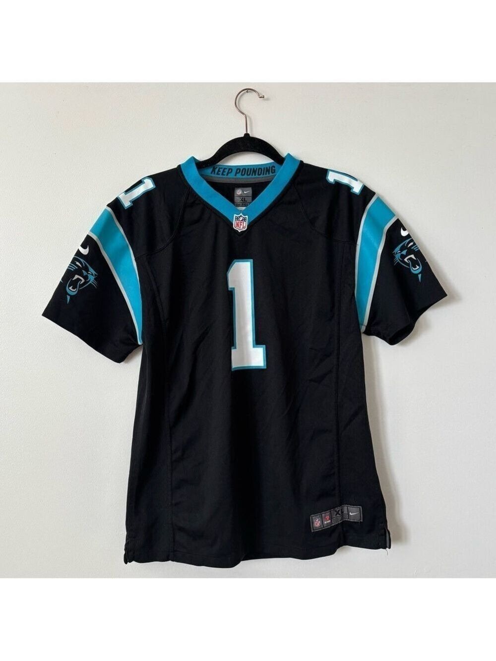 Men's Nike Cam Newton Carolina Panthers Game Jersey